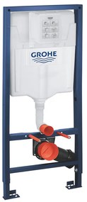 Set vas wc suspendat rimless cu capac quick release si soft close, Minerva, Fluminia si rezervor wc incastrat Grohe Rapid SL