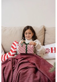 Pernă decorativă 50x30 cm cu model de Crăciun Candy Cane – Catherine Lansfield