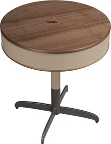 Masuta rotunda LUX Walnut