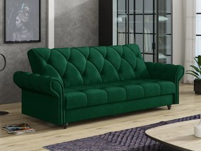 Canapea extensibilă Nyzopo (Verde) (cu sp. depozitare). 1105590