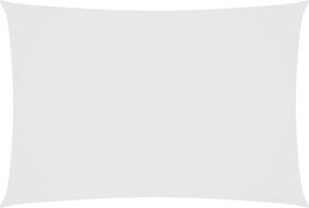 vidaXL Parasolar, alb, 2,5x4,5 m, țesătură oxford, dreptunghiular