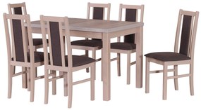 Set masă scaune pentru sufragerie Kyman (pentru 4 până la 6 persoane). 608101