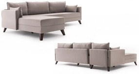 Coltar Bella Corner Sofa Left 1, Crem