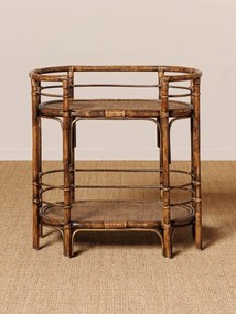 Set 2 fotolii, masuta si consola din rattan Veracruz