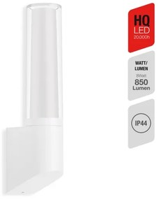Telefunken 311306TF - Aplică LED de exterior pentru montaj pe perete, 8W, 230V, 4000K, IP44, alb