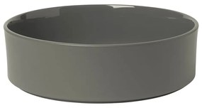 Bol din ceramică Blomus Pilar, ø 27 cm, gri închis