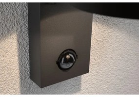 Aplică de exterior cu senzor Paulmann 94453 LED/6W IP44 CAPEA 230V