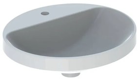 Lavoar incastrat Geberit Variform 50 cm cu orificiu baterie fara orificiu preaplin