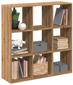 858047 vidaXL Bibliotecă/separator, stejar artizanal, 102x29x103,5 cm, lemn