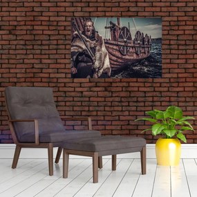 Tablou - Războinic viking (90x60 cm)