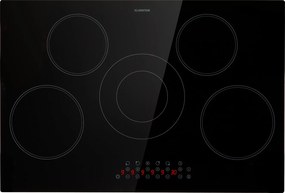 Klarstein Virtuosa 5, plită încorporabilă, 5 zone, 8200 W, sticlă ceramică