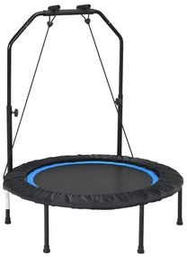 Trambulin de fitness cu mânere