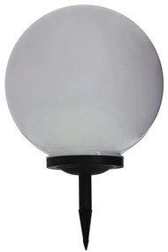 Lampa solara de exterior cu LED, 40 cm, RGB, sferic 40 cm, 1, 1