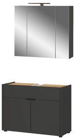 Set mobilă de baie gri antracit Forano – Germania