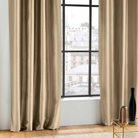 Draperie bej din satin 140x240 cm Shana – douceur d'intérieur