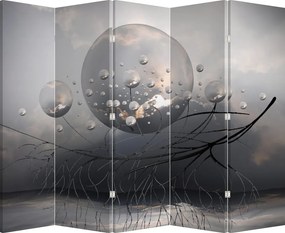 Paravan - Bilel abstracte (210x170 cm)