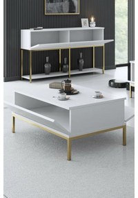 Măsuță de cafea Lord White and Gold