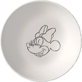 Bol de desert Villeroy & Boch Manufacture Rock alb - Mickey Mouse