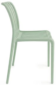 Scaun din plastic TREGO, verde