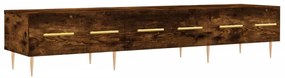 vidaXL Dulap TV, stejar fumuriu, 150x36x30 cm, lemn prelucrat