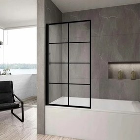 Paravan de cada Rea Lagos-1 negru 70x140 cm
