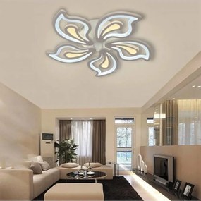 Lustra LED Cu Telecomanda, Lumina Rece Calda, Intensitate Reglabila Elit's Esn28-5 150w