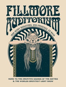 Ilustrație Fillmore Auditorium Psychedelic, Retrodrome