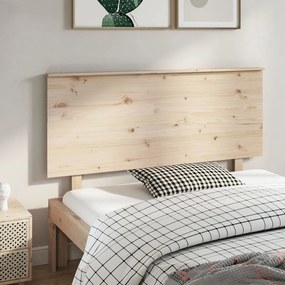 Tablie de pat, 144x6x82,5 cm, lemn masiv de pin 1, Maro, 144 x 6 x 82.5 cm