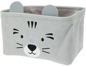 Hatu Set de coșuri textile pentru copii, gri , 2buc