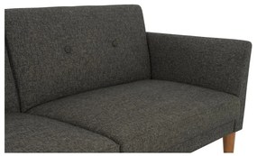 Canapea extensibilă gri 205 cm Regal - Novogratz