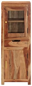 Dulap inalt, 40x34x110 cm, lemn masiv de sheesham