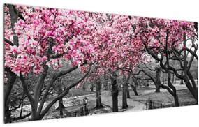 Tablou copacului magnolie (120x50 cm), în 40 de alte dimensiuni noi
