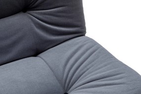 Canapea extensibilă cu 3 locuri Misa Small Sofabed-Grey Gri