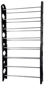 Pantofar cu 10 nivele - negru