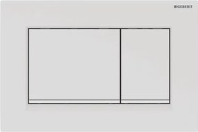 Clapeta de actionare Geberit Sigma30 alb mat lacuit