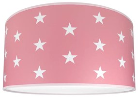 Plafoniera copii STARS PINK 2xE27/60W/230V roz
