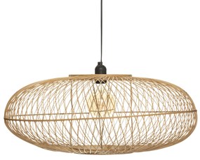 Lampă cu pandantiv din bambus LOREN, Ø 60 cm
