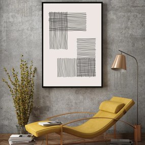 Poster - Abstracție pictată (A4)