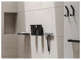 Dozator săpun de perete Zone Rim, 200 ml, negru