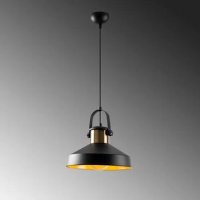 Pendul pe cablu DODO 1xE27/40W/230V negru/bronz