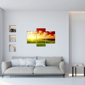 Tablou cu furtuna de vară (90x60 cm)