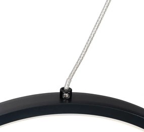 Brilagi - Lustră LED suspendată pe cablu ECHO LED/60W/230V 4000K 100 cm negru