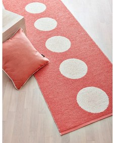 Covor tip traversă pentru interior și exterior somon 70x225 cm Vera Flamingo – Pappelina
