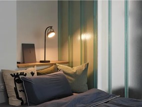 Osram - Lampă de masă LED DECOR PUCK LED/11W/230V neagră