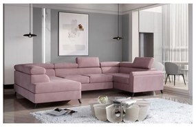 Colțar Escada 336cm Roz