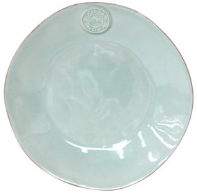 Farfurie din gresie ceramică pentru desert Costa Nova Blue, ⌀ 21 cm, turcoaz