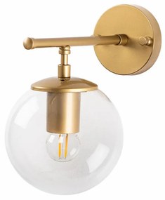 Aplica de Perete Roe - 10720, Soclu E14, Max. 40W, Culoare Auriu