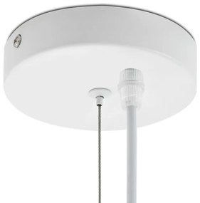 Lustra suspendata design decorativ Cloud alb 60cm