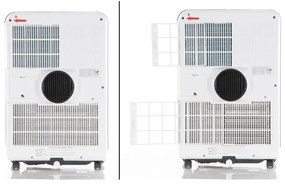 Resigilat: Aparat de aer conditionat mobil Ayco MAK35CH, 12 000 BTU, 4 moduri, Timer, Telecomanda, I Sleep, Alb