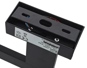 Aplica de perete pentru baie LED SHINE, 11W, 230V, 45 cm, IP44, neagră